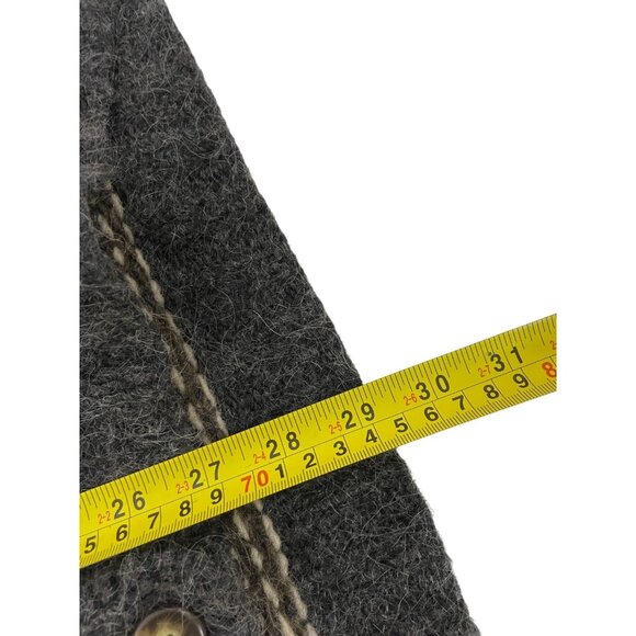 Eddie Bauer Women Sweater XS Brown Nanaimo Handknit Cardigan Mohair wool Vintage - Picture 6 of 7